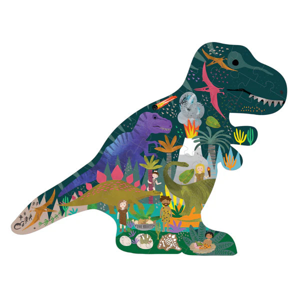 Floss and Rock | Dinosaur 40 Piece Jigsaw Puzzle