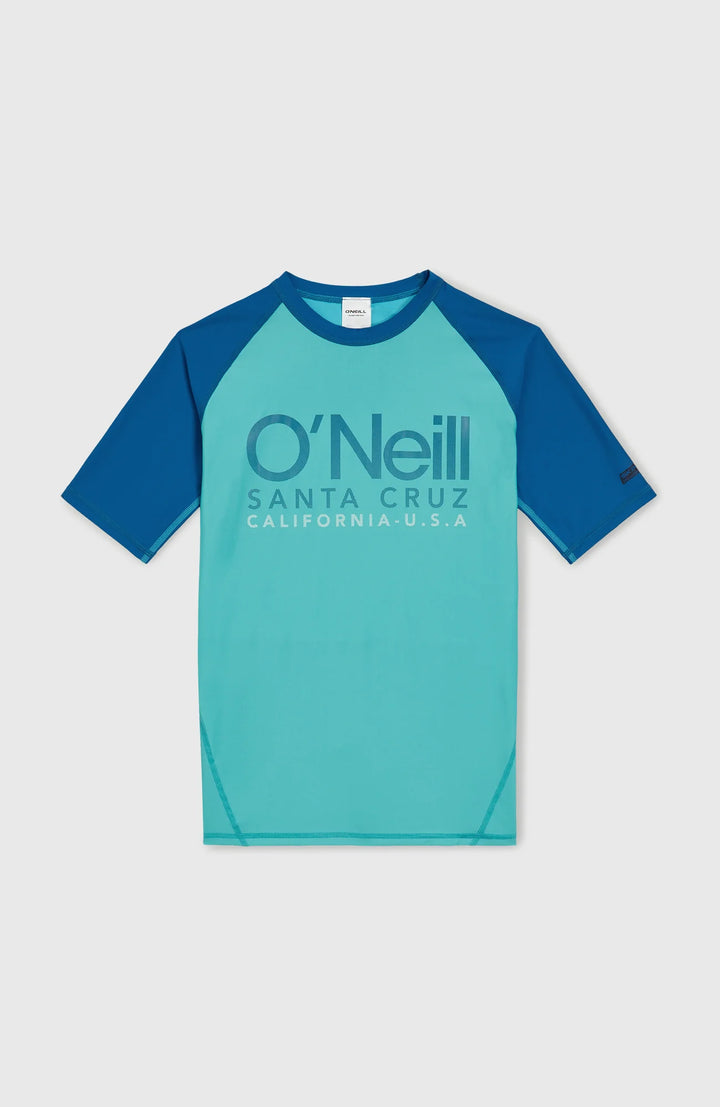 O'NEILL KIDS | Cali Skins UPF 50+ UV Protection Shirt | Neon Blue