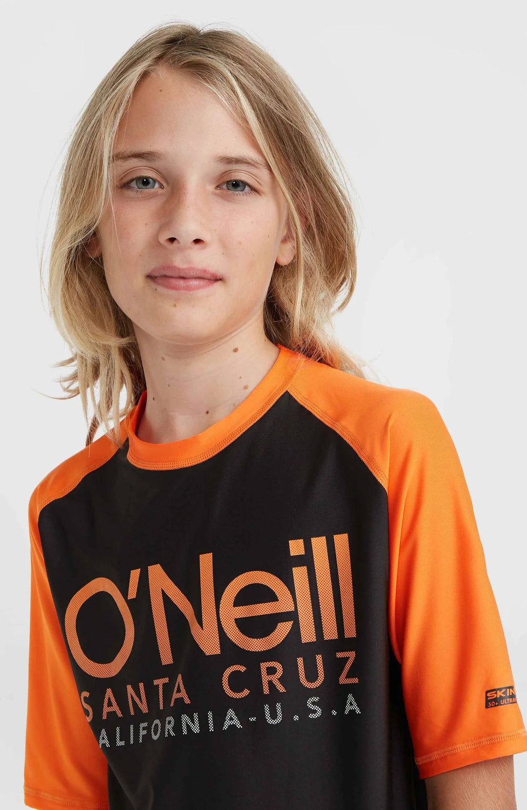 O'NEILL KIDS | Cali Skins UPF 50+ UV Protection Shirt | Blackout