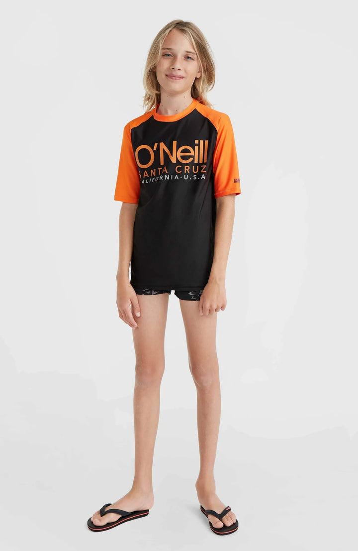 O'NEILL KIDS | Cali Skins UPF 50+ UV Protection Shirt | Blackout
