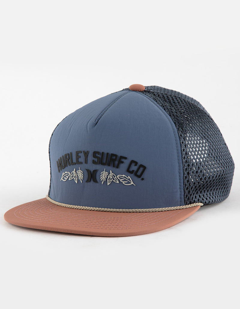 Riviera Trucker Hat - Half Blue