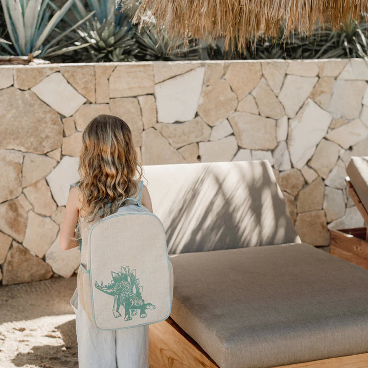 SoYoung | Green Stegosaurus Grade School Backpack