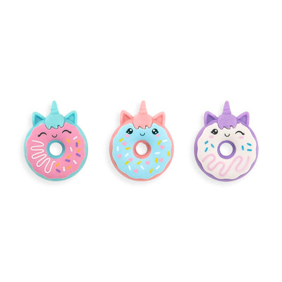 Magic Bakery Unicorn Donuts Scented Erasers - Set of 3