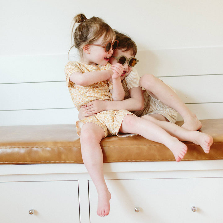 All Day Biker Set - Dune Stripe