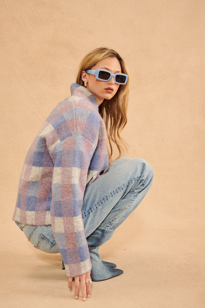 JOHN + JENN | Alfie Cardigan | Autumn Plaid