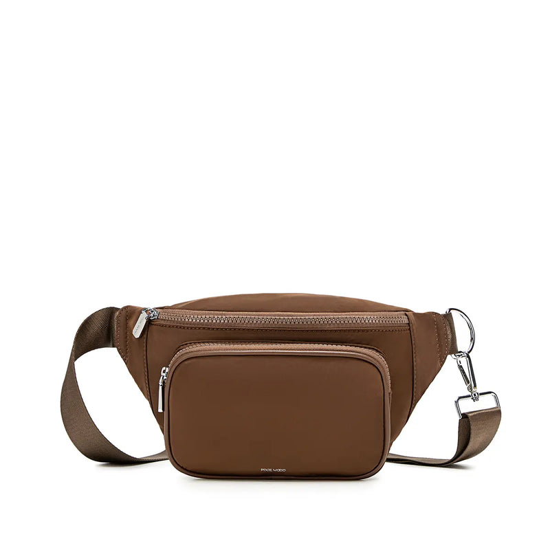 PIXIE MOOD | AALIYAH FANNY PACK | ESPRESSO BROWN