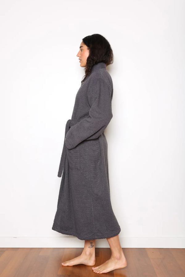 The Arnet Robe | charcoal