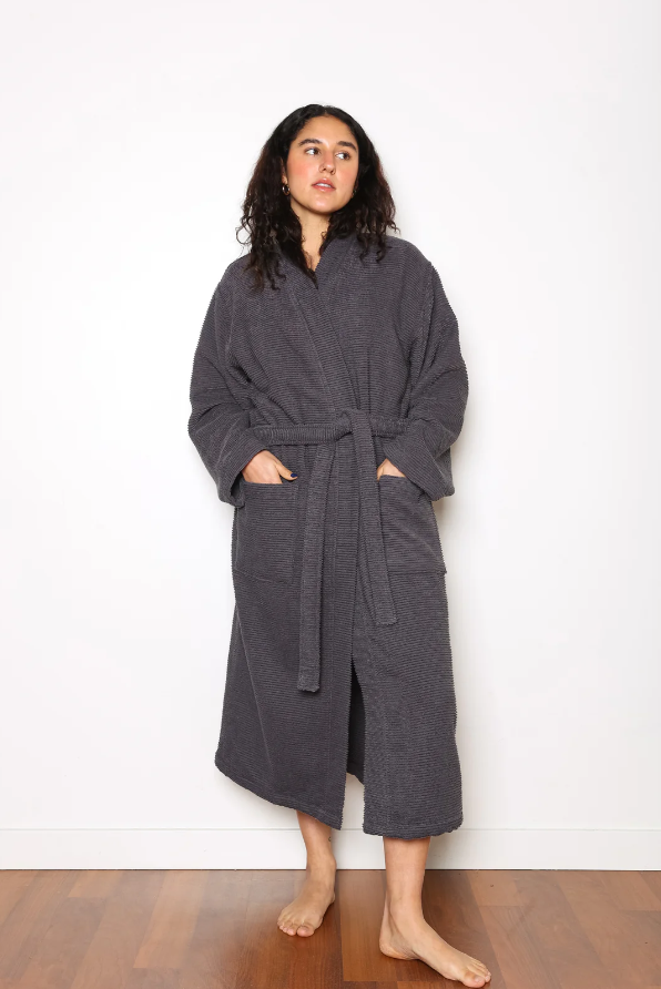 The Arnet Robe | charcoal