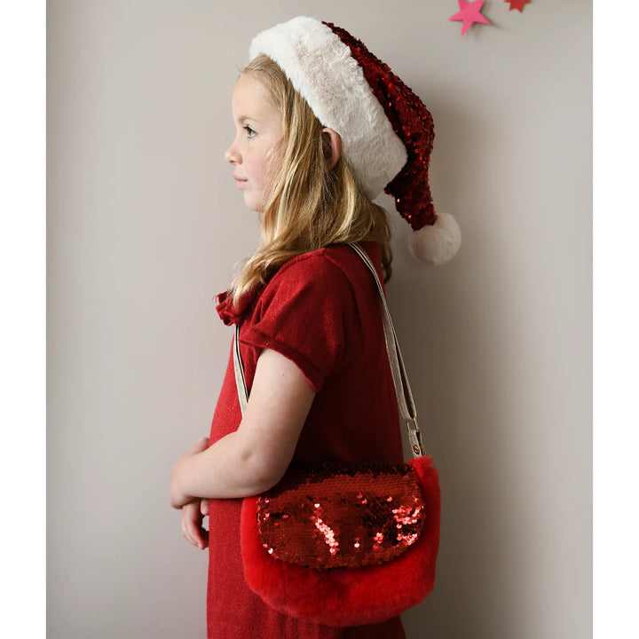 Sequin Velvet Kids Bag