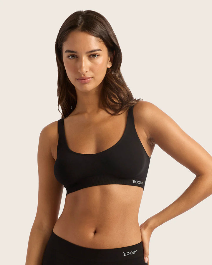 Shaper Crop Bra | black