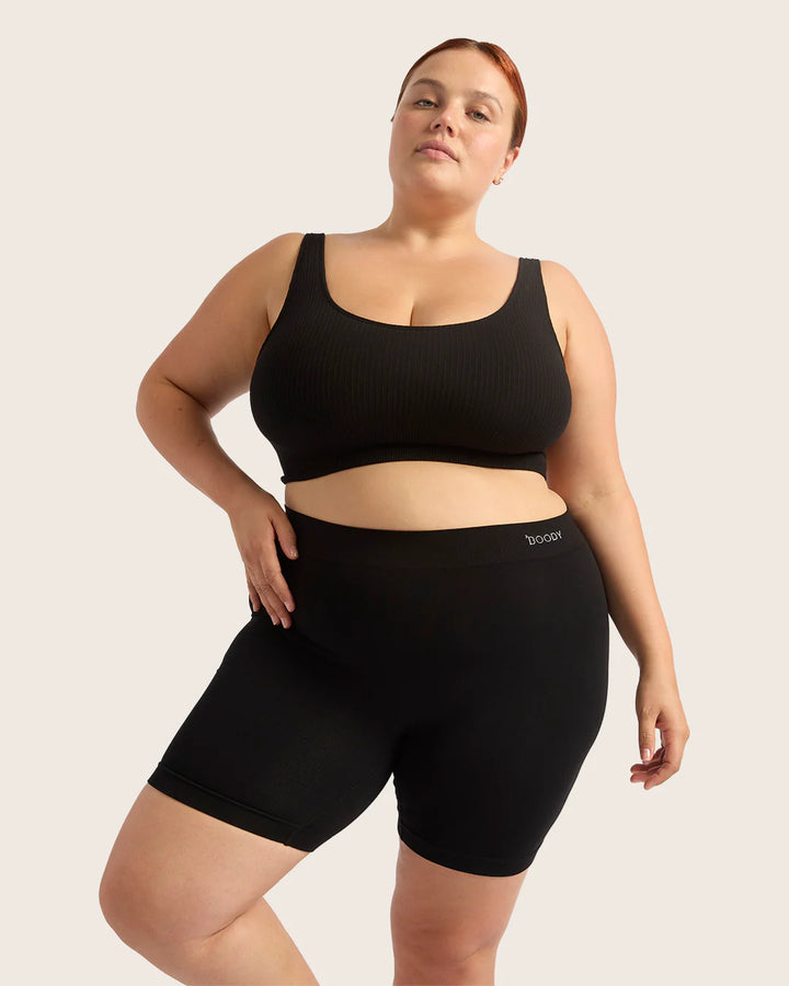 Seamfree Undershort 6" | Black