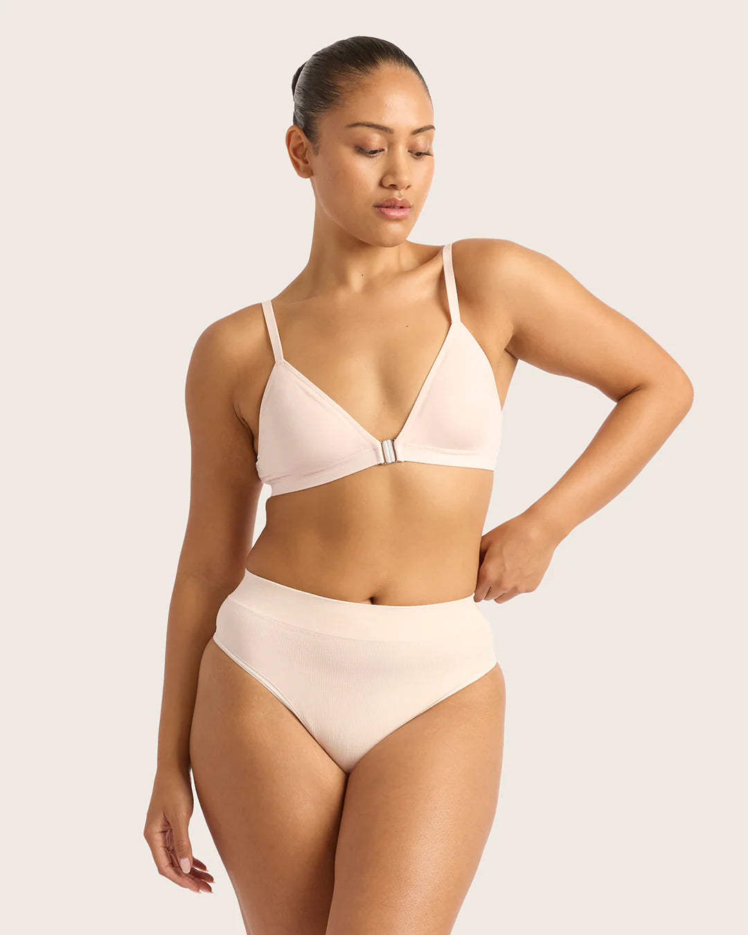 LYOLYTE High Waist G-String | powder pink