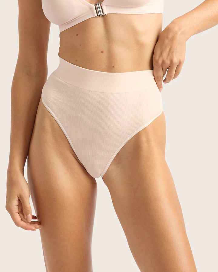 LYOLYTE High Waist G-String | powder pink