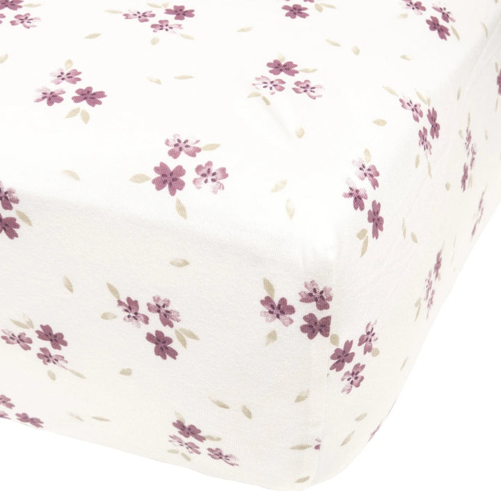 Perlimpinpin Bamboo Fitted Crib Sheet | malvas