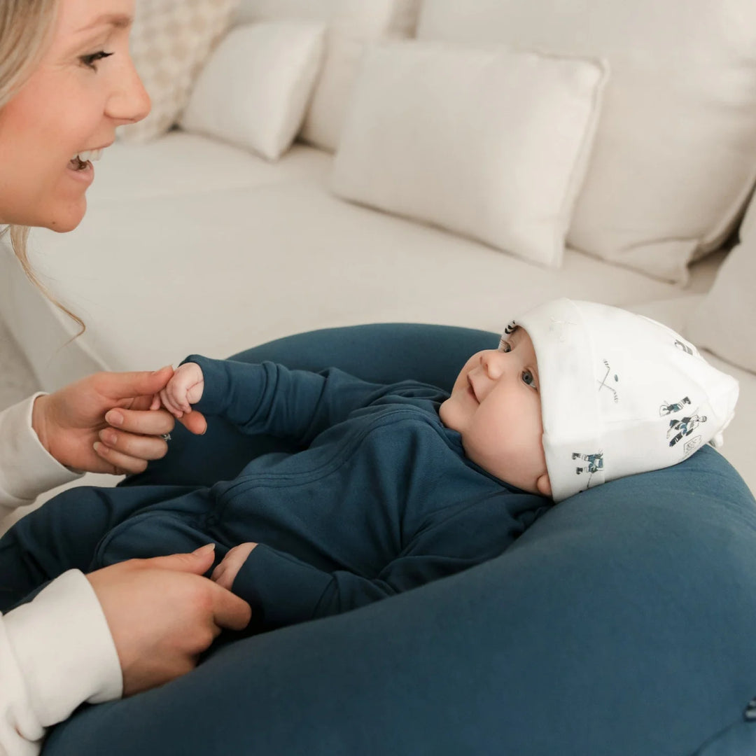 Perlimpinpin Bamboo Knotted Hat | hockey