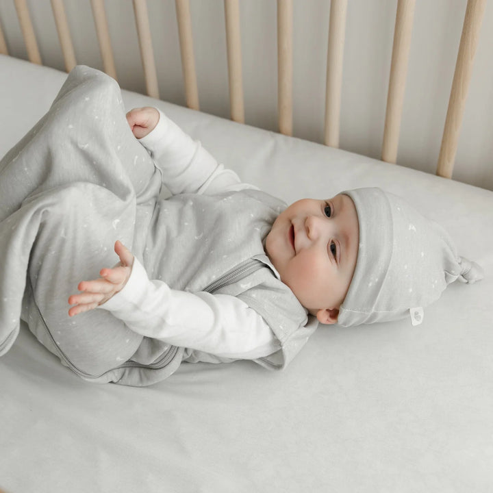 Perlimpinpin Bamboo Knotted Hat | moon