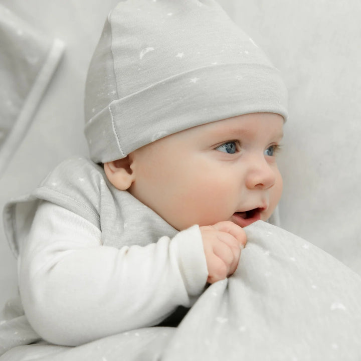 Perlimpinpin Bamboo Knotted Hat | moon