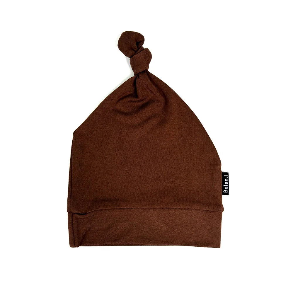 Knotted Hat | Chocolate