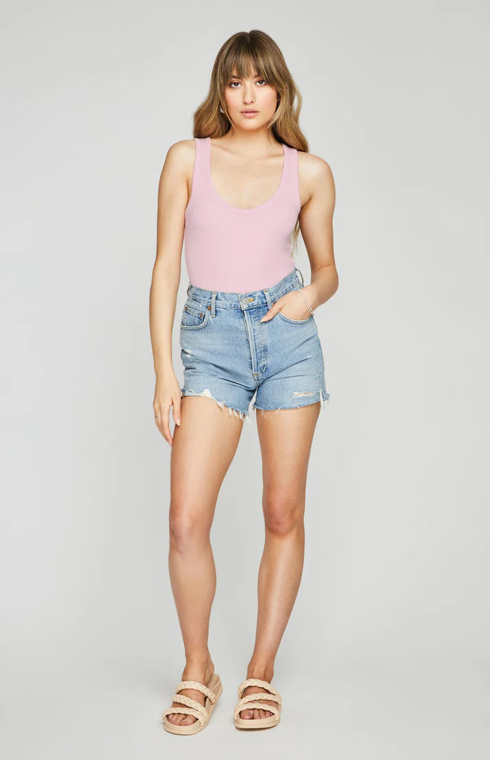 GENTLE FAWN | ICON BOSCOE TANK | PEONY PINK