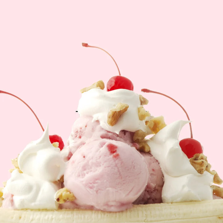 The Dough Parlour | Banana Split Single Scoop