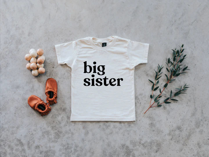 Big Sister Tee (Cream)