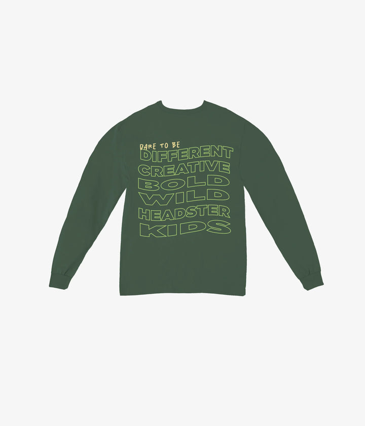 Headster | Long Sleeve T-Shirt | bold wild
