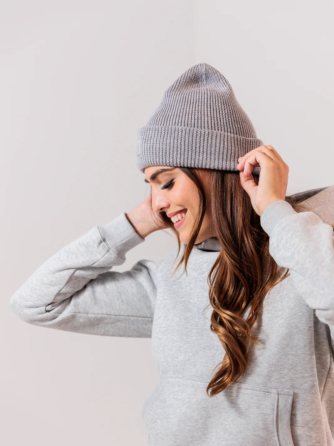 APRES ACTIF - 100% Merino Wool Beanie | Grey