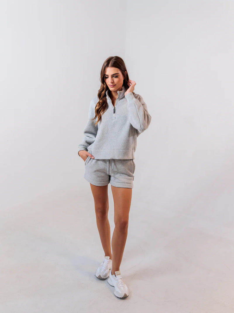 APRES ACTIF - Apres 1/4 Zip Pullover | Grey