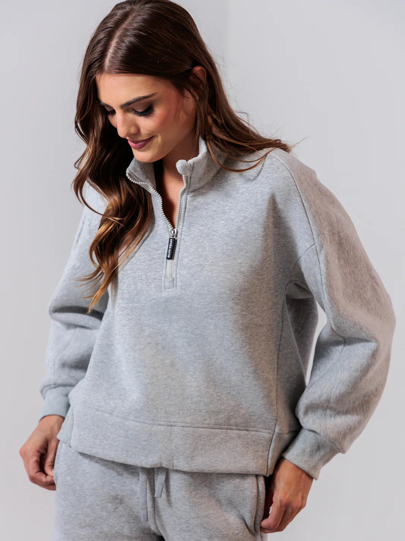 APRES ACTIF - Apres 1/4 Zip Pullover | Grey