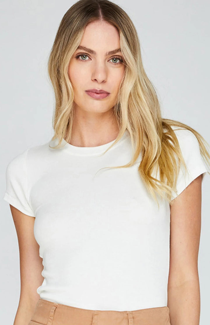 GENTLE FAWN | ICON CLARA TEE | WHITE