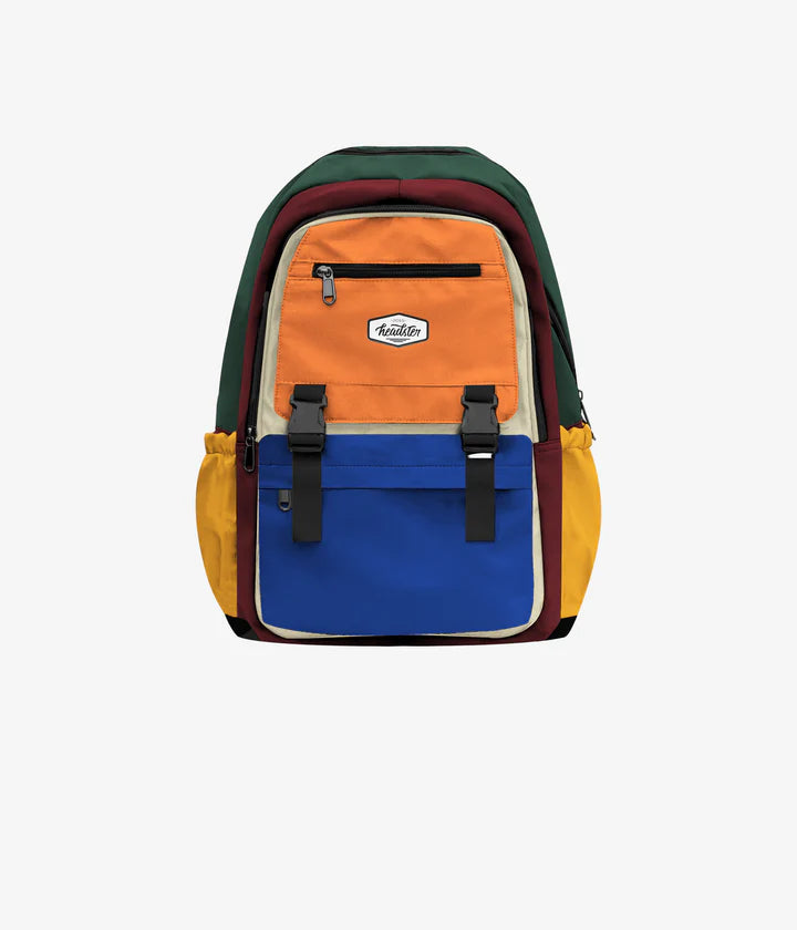 HEADSTER | COLOURBLOCK BACKPACK | ROYAL