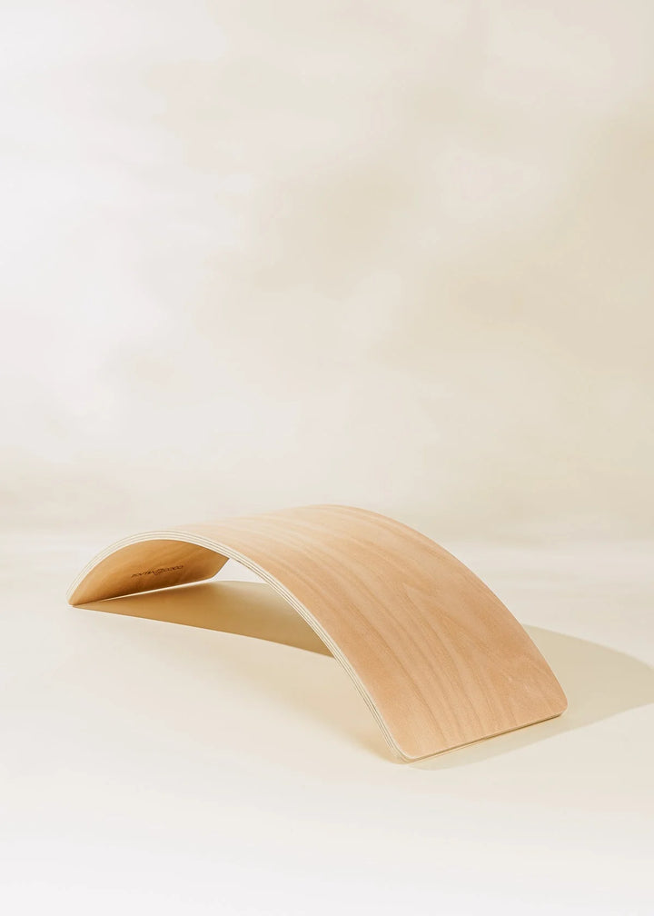 Balance Board - Natural Wood