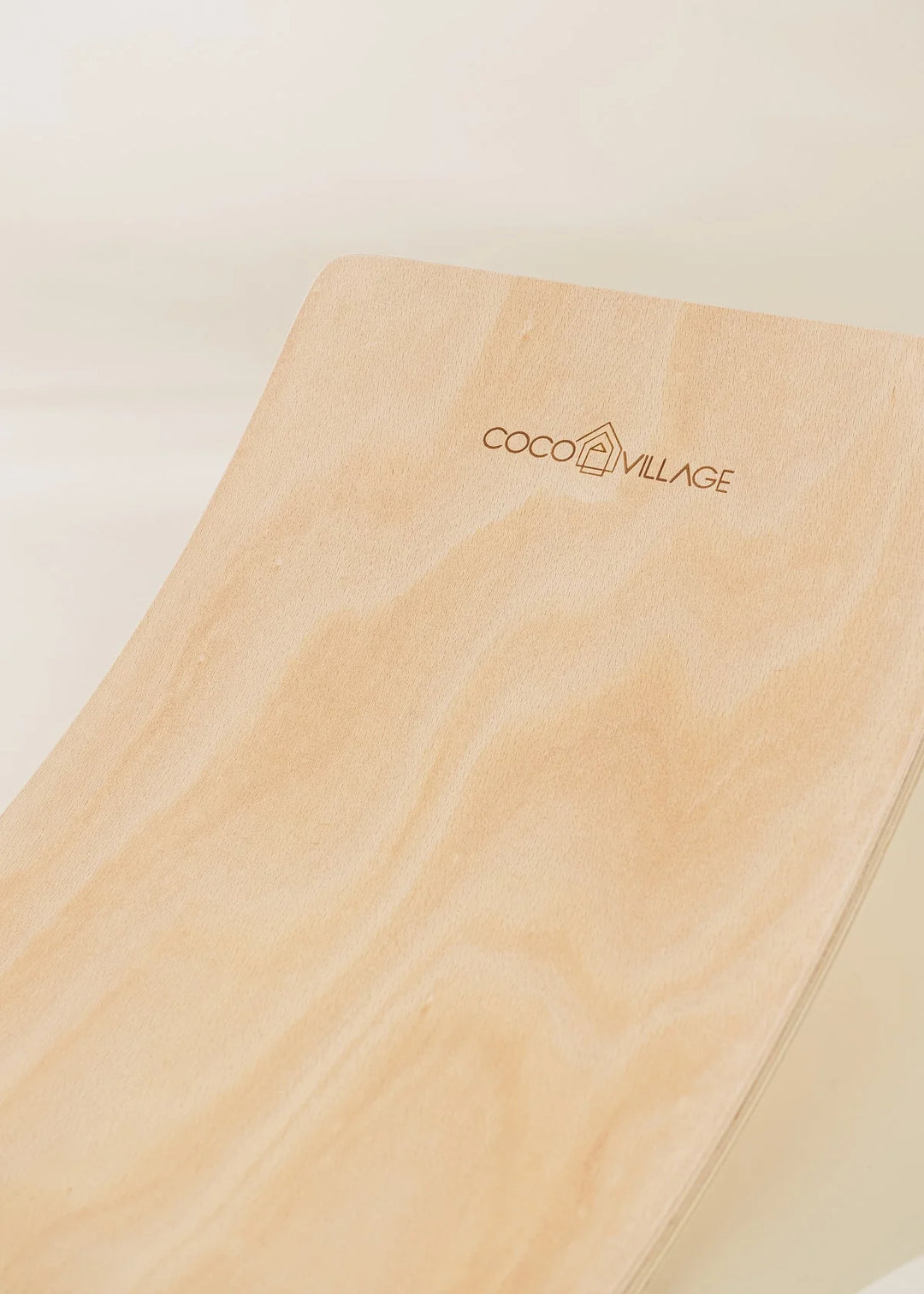 Balance Board - Natural Wood