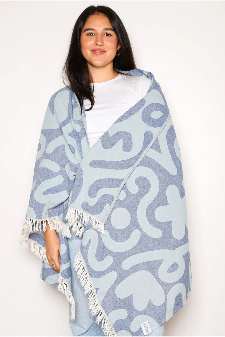 TOFINO TOWEL | THE DREW DOODLE | DENIM