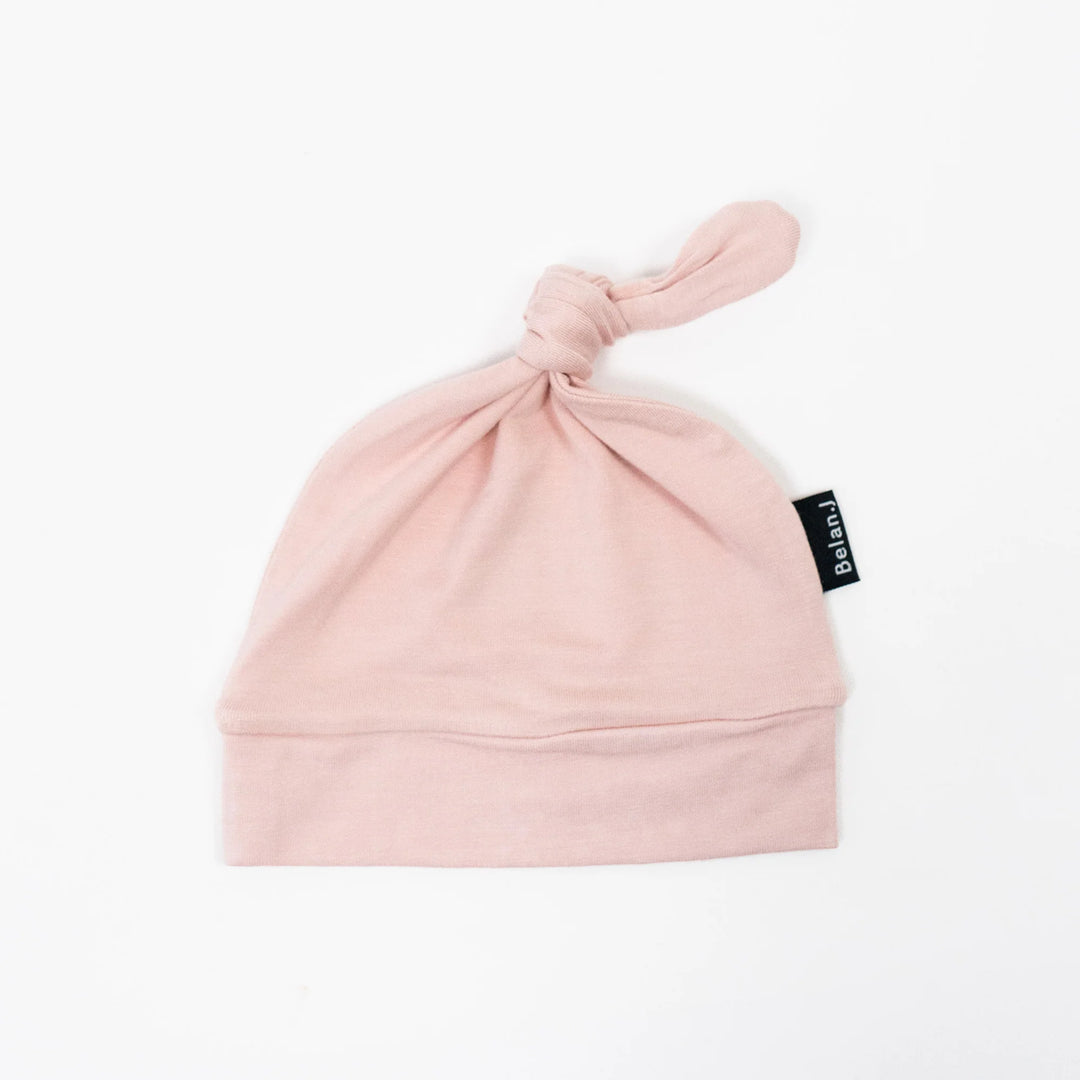 Knotted Hat | Rose Quartz