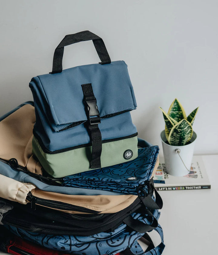 HEADSTER | COLOURBLOCK LUNCH BOX | Everglade Hedge Green