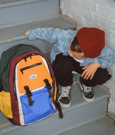 HEADSTER | COLOURBLOCK BACKPACK | ROYAL