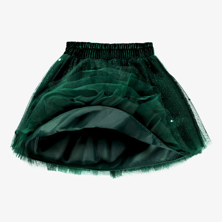 Souris Mini | Green Skirt in Sequin