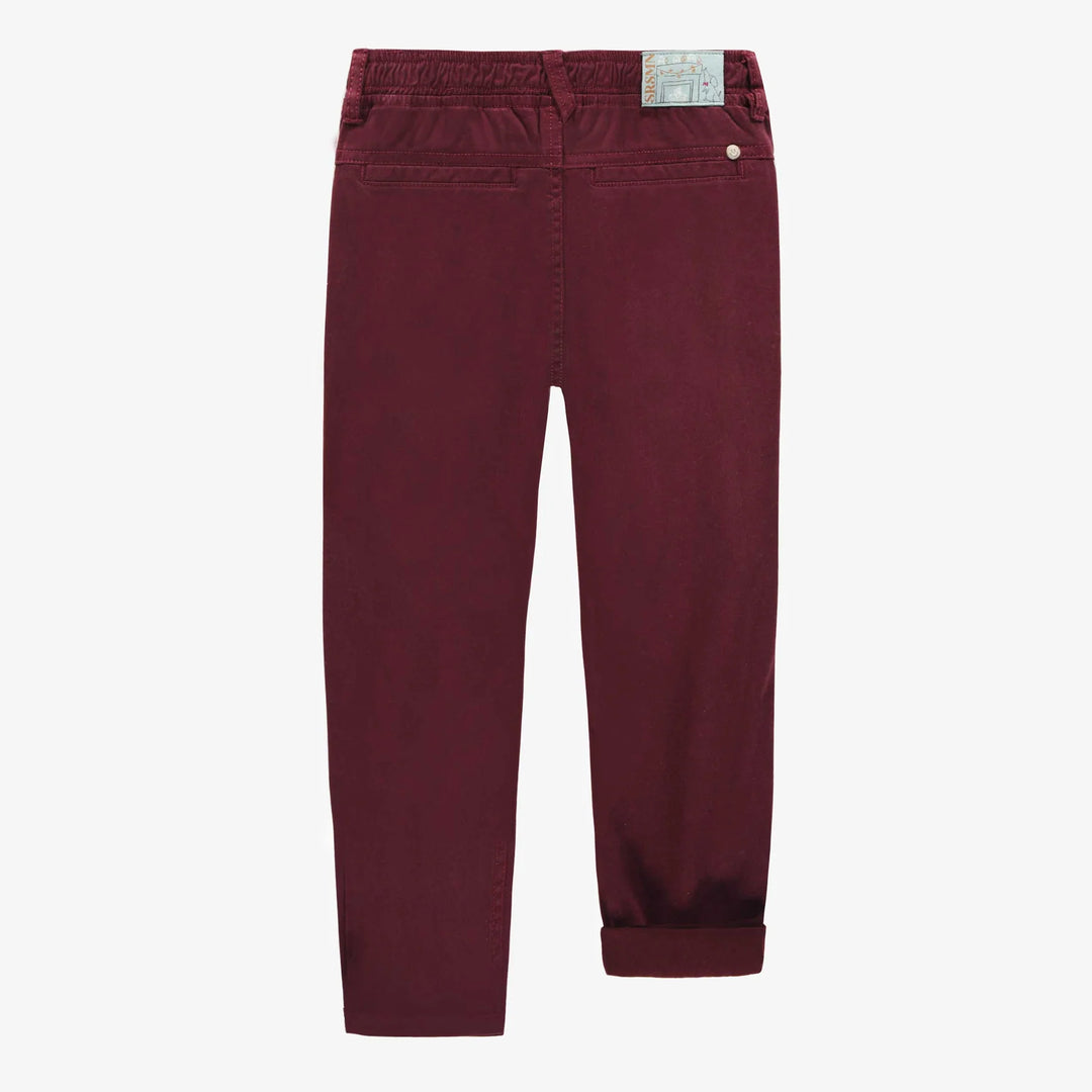 Souris Mini | Child's Slim Fit Brushed Twill Pants