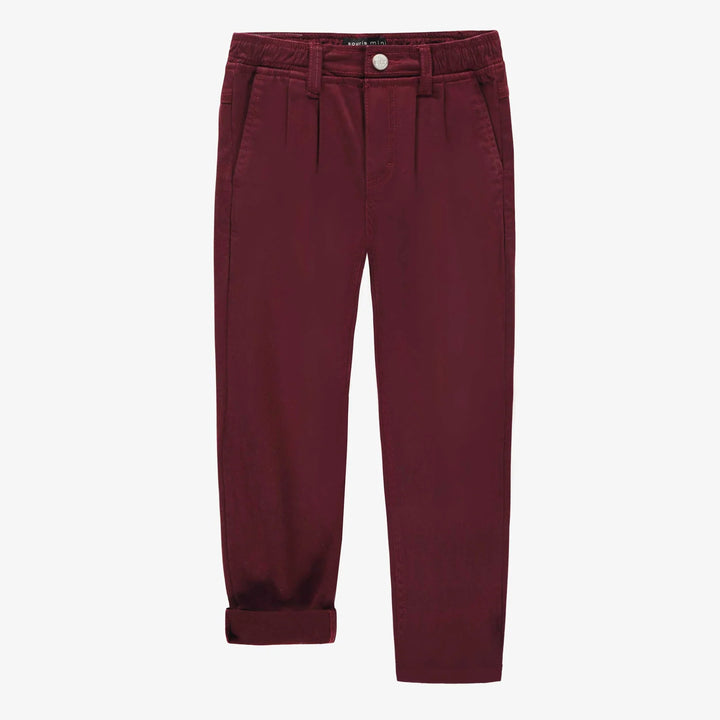 Souris Mini | Child's Slim Fit Brushed Twill Pants