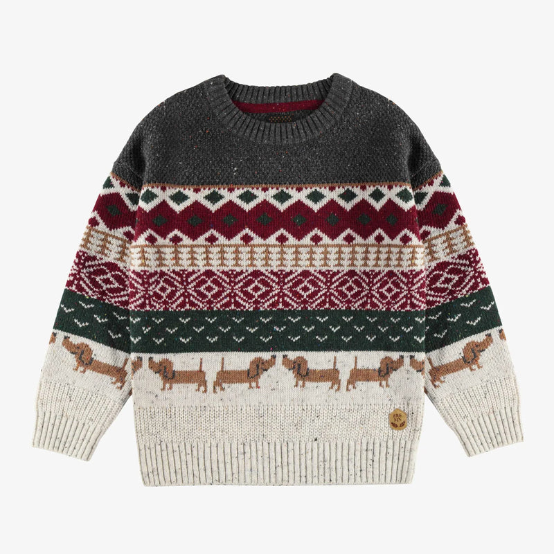 Knit Sweater | Jacquard