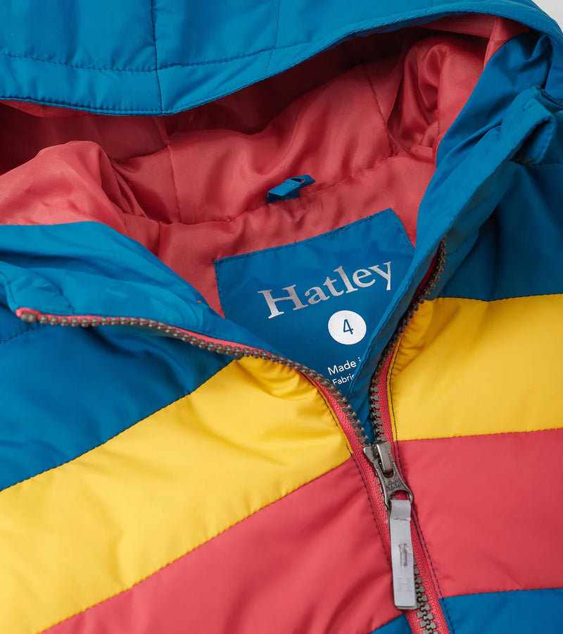 HATLEY | PUFFER SKI JACKET | Aspen Colourblock