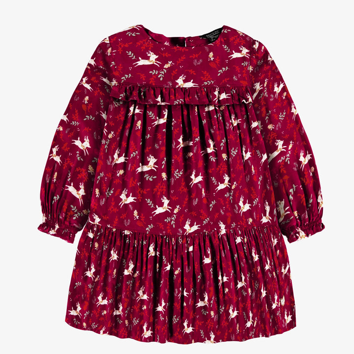 Souris Mini | Reindeer All Over Child's Dress