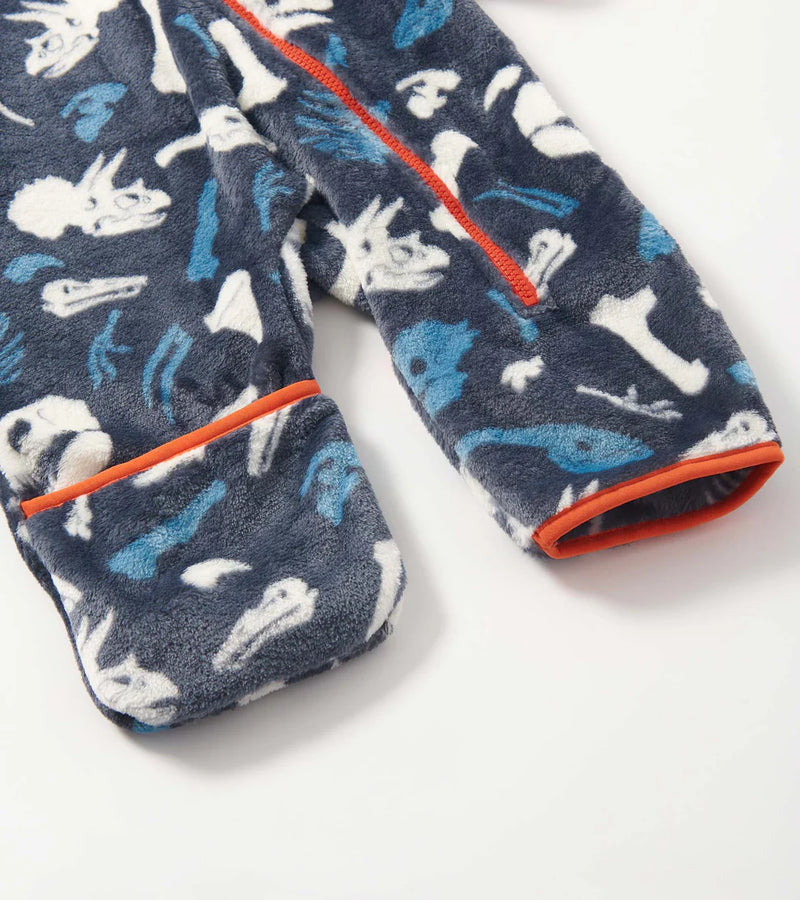 HATLEY | FLEECE SUIT | DINO FOSSILS