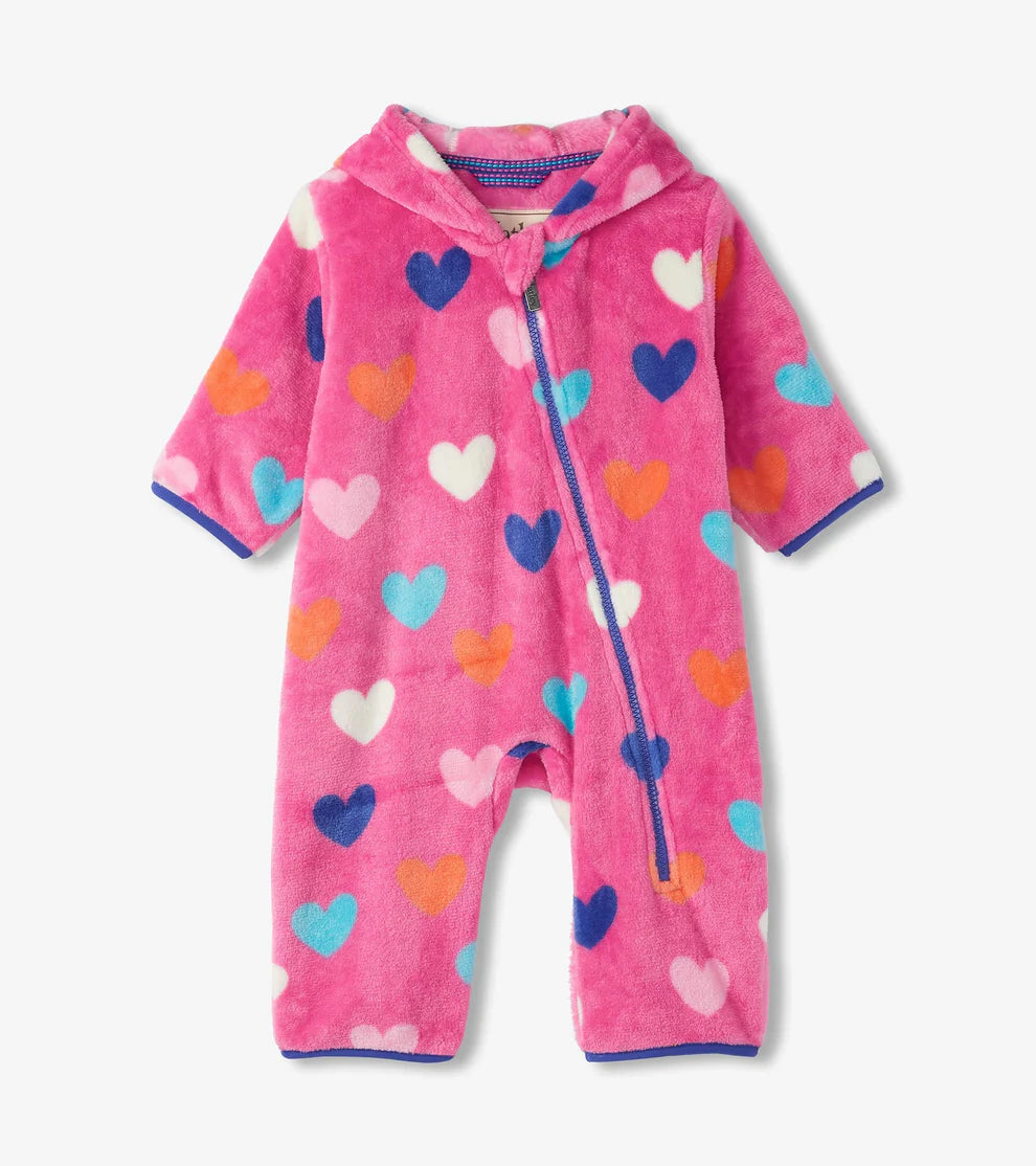 HATLEY | FLEECE SUIT | HEARTS