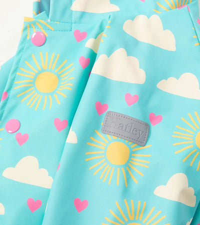 HATLEY | TODDLER BUTTON-UP RAIN JACKET | HAPPY SKIES