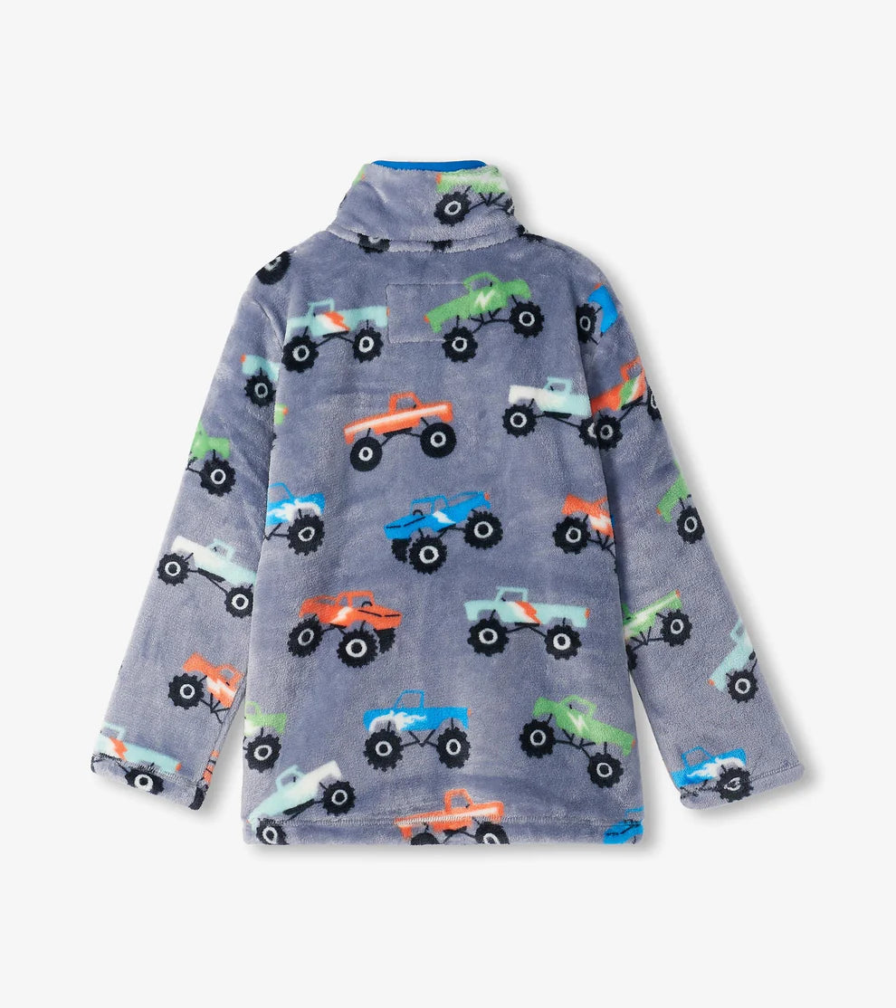 HATLEY | FLEECE ZIP-UP JACKET | MONSTER TRUCKS