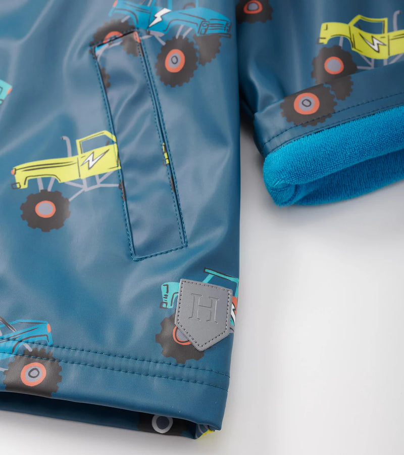 HATLEY | ZIP-UP RAIN JACKET | MONSTER TRUCKS