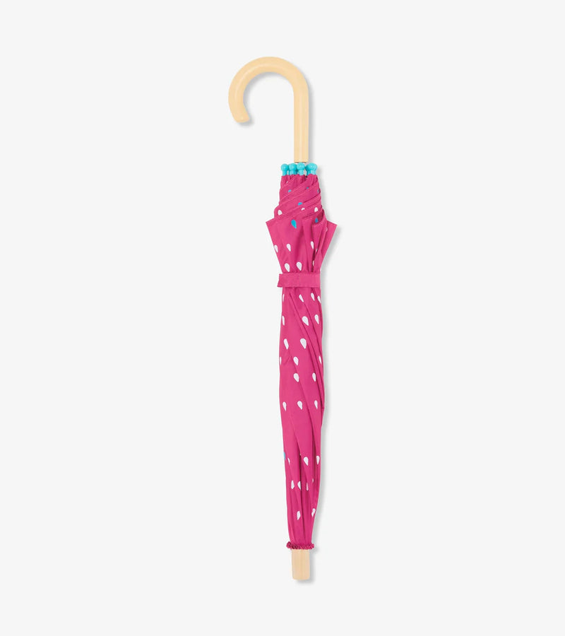 HATLEY | COLOUR CHANGING UMBRELLA | TINY DROPS