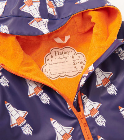 HATLEY | TERRY LINED RAIN SUIT | SPACE SHUTTLE